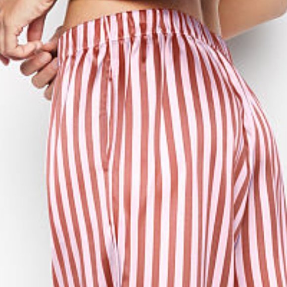 SzS NWT 31” Inseam VS Satin Long Pant Striped - Picture 11 of 16